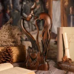 Élégance en bois foncé