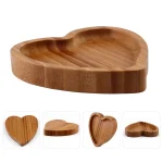Univers Coeur en bois rustique plateau
