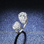 bijou romantic moissanite