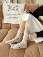chaussettes à orteils séparés