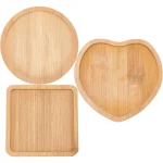 sous-verres en bois DIY coeur