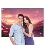 art mural romantique paysage