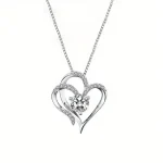 Collier tendance boite rose