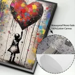 design moderne coeur ange