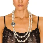 sublime collier double coeur