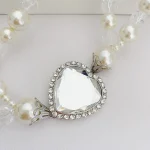 double coeur cristal