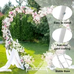 Arche de mariage blanche