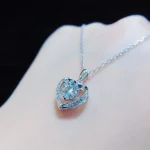 luxe Coeur or blanc