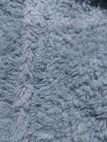 mode hiver coeur bleu poudre