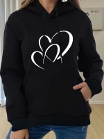 pull double coeur plus size
