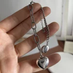Bijou symbole coeur unisex