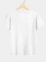 T shirt infini coeur blanc en grosse taille
