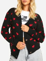 fall stylish v neck cardigan