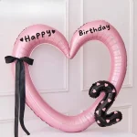 ballon coeur enfants