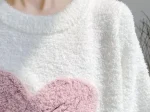 pyjama basique avec cœurs