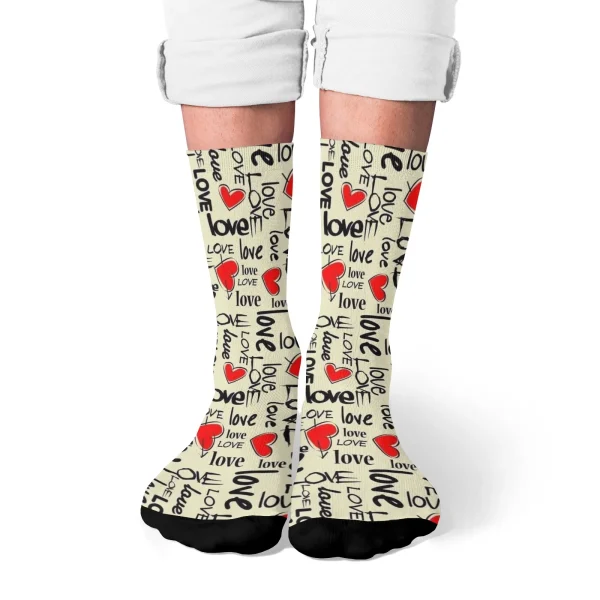 Romantique bas coeur unique love