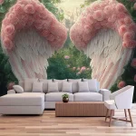 décoration murale ailes d'ange