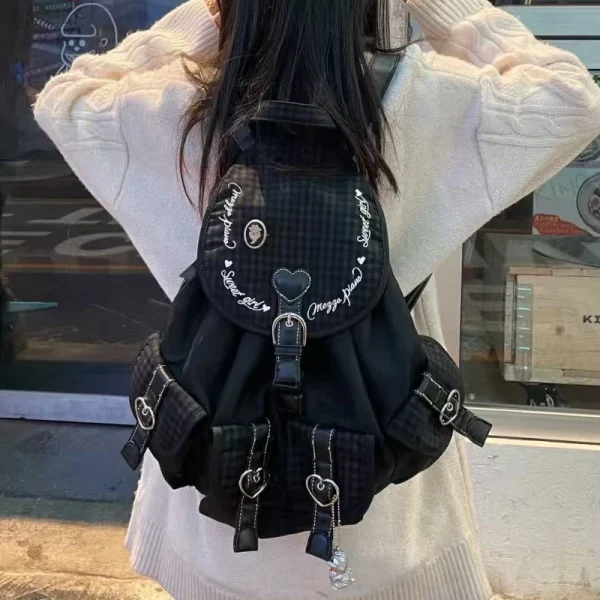 Y2k sac à dos coeur