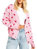 cozy v neck knit sweater