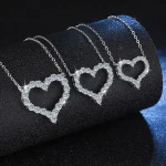 bijou coeur en argent