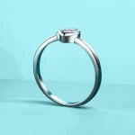 bague élégante en argent 925