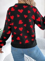 pull noir et rouge