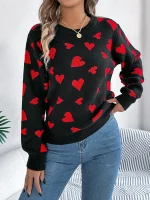 pull motif coeur