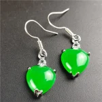 bijou en jade malaisien coeur