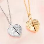collier avec ailes d'ange amovibles