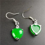 pendentif coeur en jade