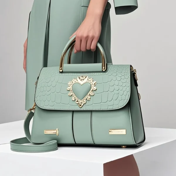vintage sac à main coeur