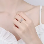 anneau Univers Coeur luxe