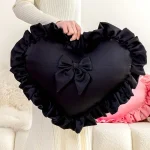 coussin coeur fashion avec boucle