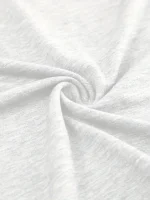 T shirt blanc motif coeur univers