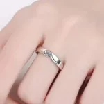 alliances élégantes moissanite