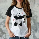 T-shirt original Banksy style urbain