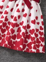 ensemble robe et veste coeur chic
