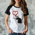 Banksy T-shirt style streetwear