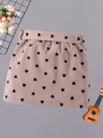 jupe coeur élégante