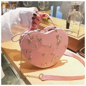 Sac à main bandoulière motif floral