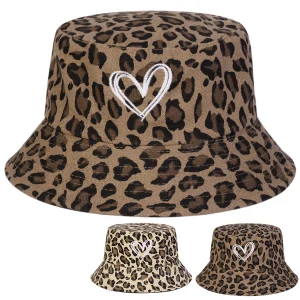 Bob coeur léopard unisex
