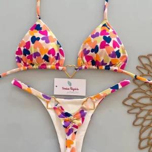 Micro Bikini nouveauté multi coeurs