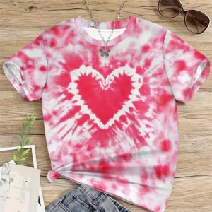 T-Shirt coeur style DIY pour fille